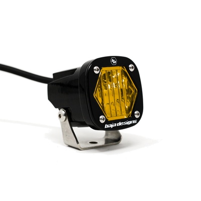 Baja Designs S1 Wide Cornering LED Pod Light (Amber) - 380015